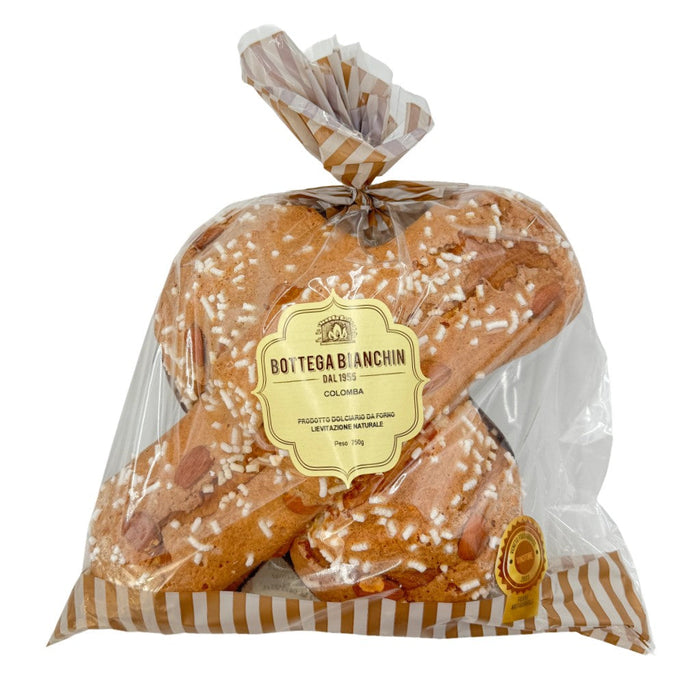 Colomba Pasquale con arancia candita e mandorle tostate  -  Bottega Bianchin - vaigustando